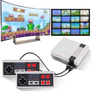 Retro Game Console, Video Game Console with Built-in Games Plug & Play Game System Classic Edition